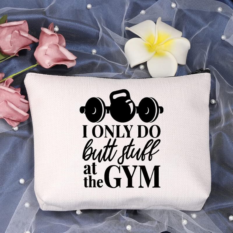 Fitness Makeup Bag for Sports Lovers - 