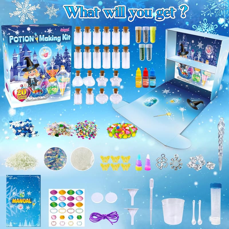 Potion Making Kit for Kids – 20 Bottles Fun Gift Set