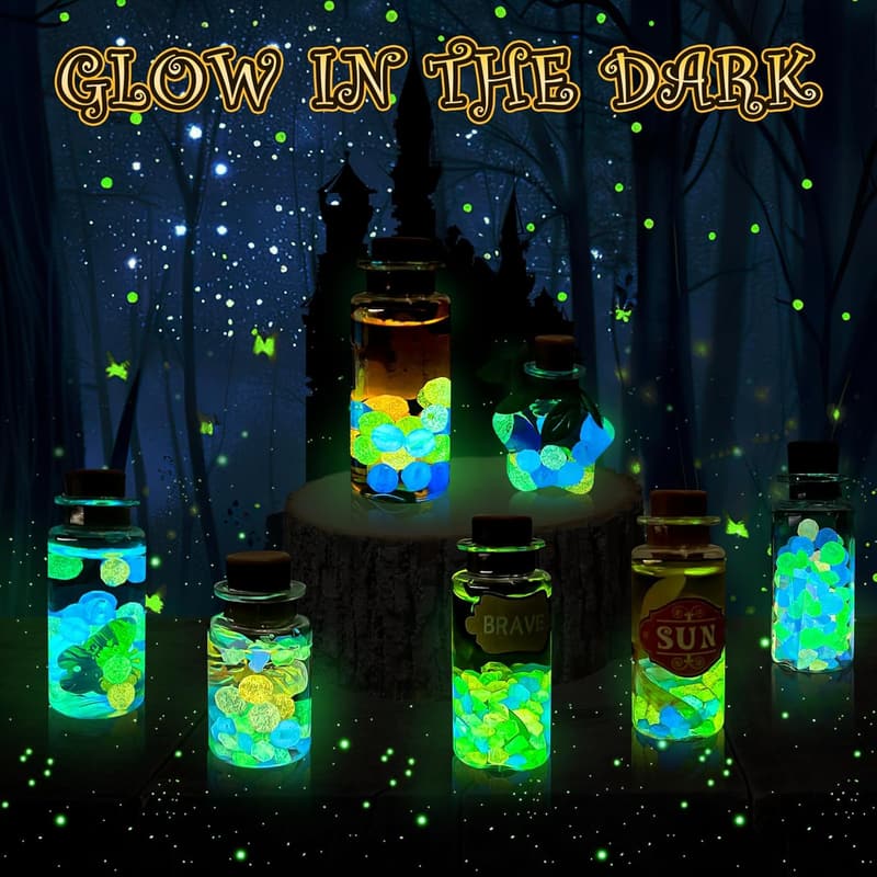 Magic Potion Craft Kit for Kids - 22 Fairy Bottles Set