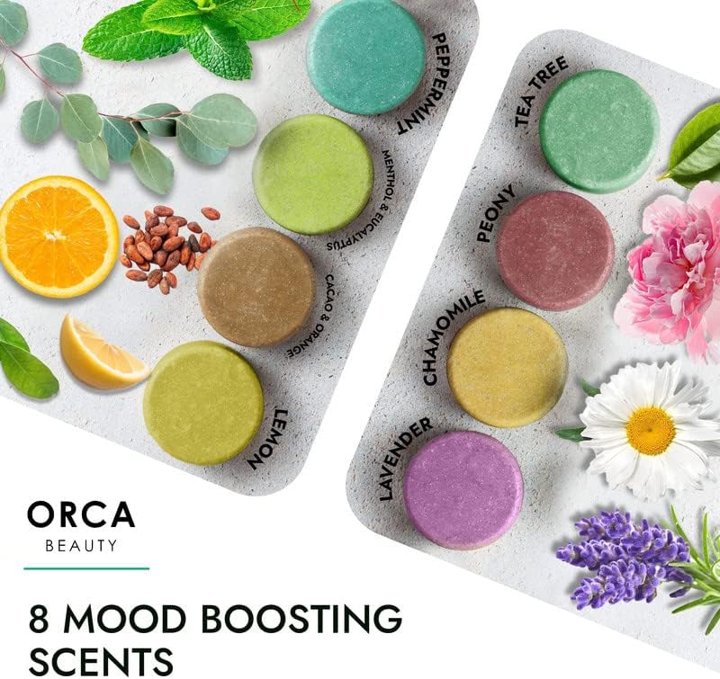 Aromatherapy Shower Steamers - Relaxation Gift Set for Him & Her (8PC)