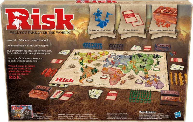 Strategy Board Game for 2-5 Players, Ages 10+