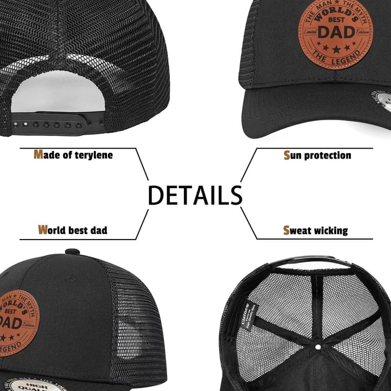 Unique Father's Day Hat Gift for Dad from Family