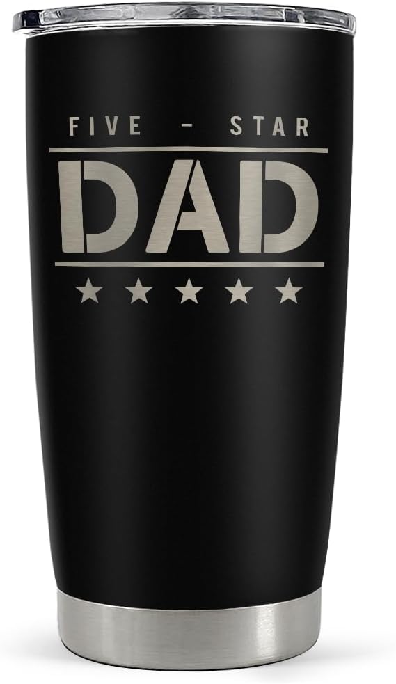 Father's Day 20oz Insulated Stainless Steel Tumbler for Dad