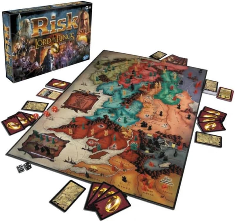 Lord of the Rings Risk Edition Board Game for 2-4 Players