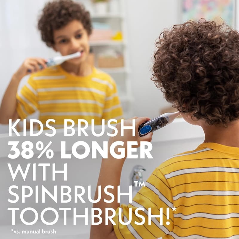 Spiderman Powered Toothbrush for Kids - Arm & Hammer
