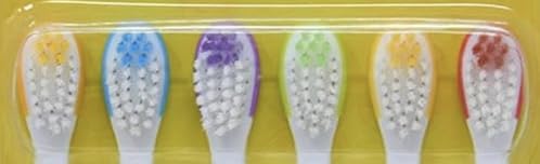 Crayola Kids Soft Bristle Toddler Toothbrush 6-Pack