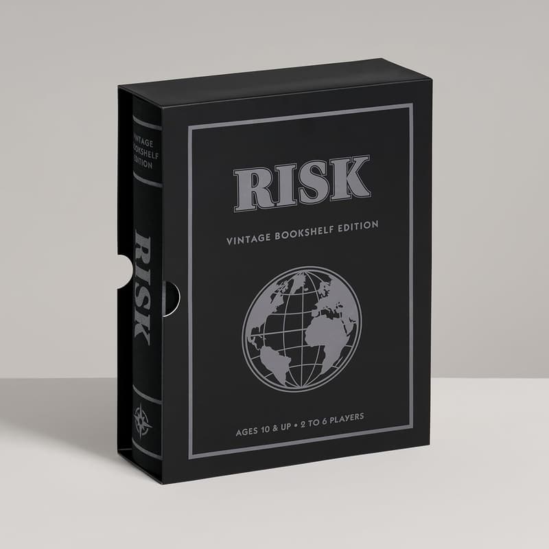 Vintage Bookshelf Edition Risk Game