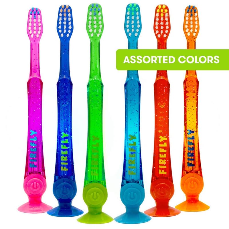 Light-Up Timer Toothbrush Set with Suction Cup, 2 Count