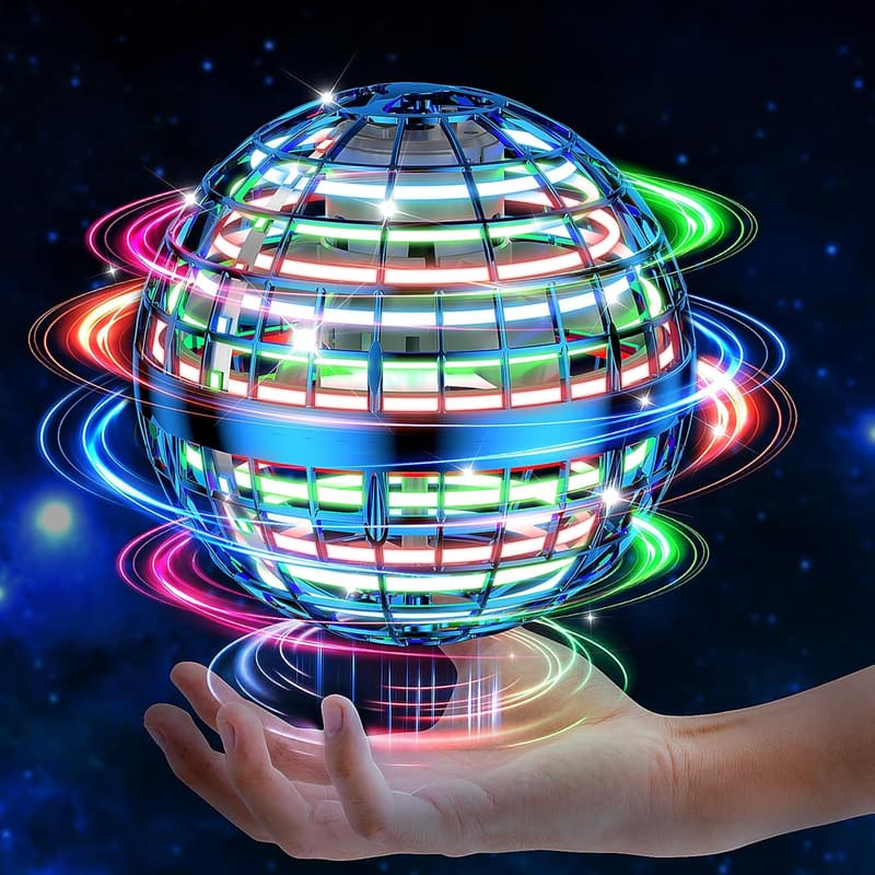 AI Flying Orb Toy - Cosmic Boomerang Hover Ball for Kids