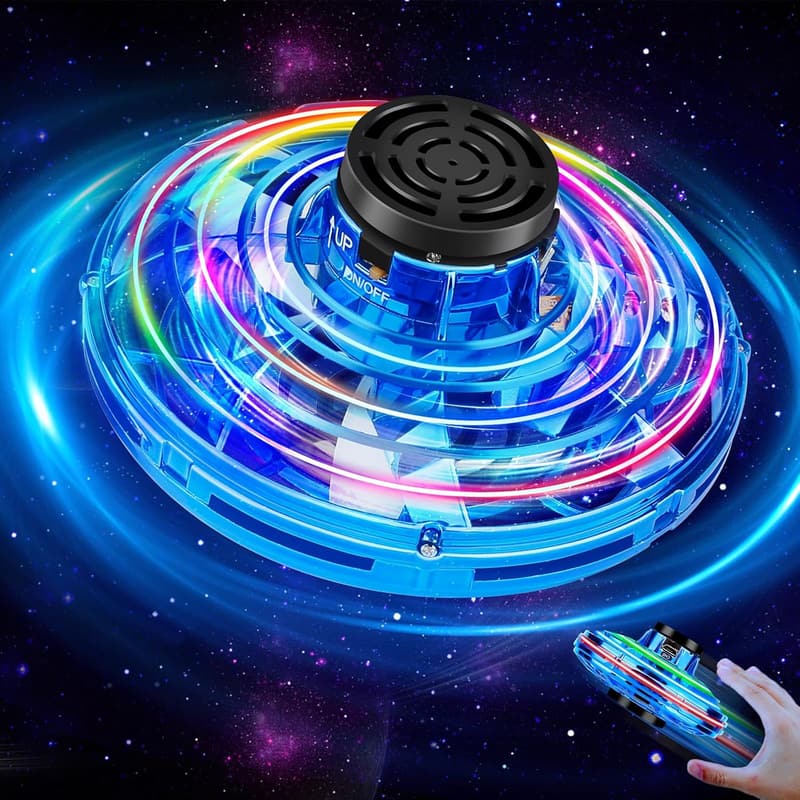 Flying Spinner Mini Drone - Hand-Controlled UFO Toy for Kids