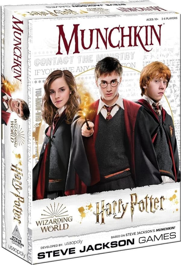 Harry Potter Munchkin Board Game | Officially Licensed Collectible