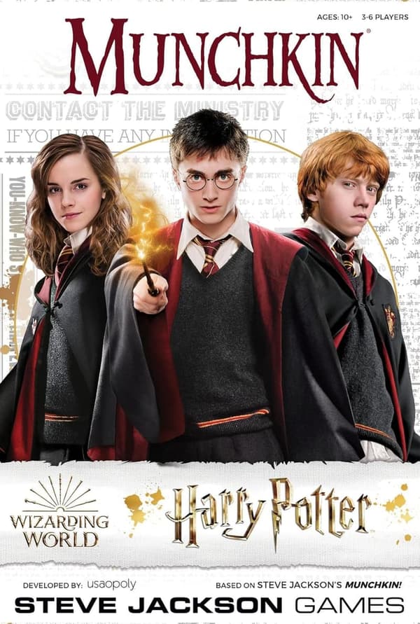 Harry Potter Munchkin Board Game | Officially Licensed Collectible