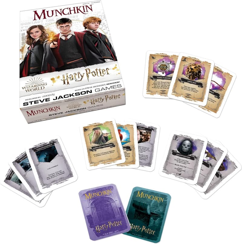 Harry Potter Munchkin Board Game | Officially Licensed Collectible