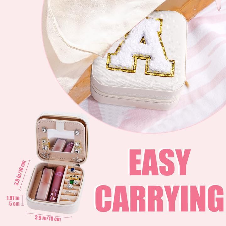 Personalized Travel Jewelry Case for Her - Graduation Gift