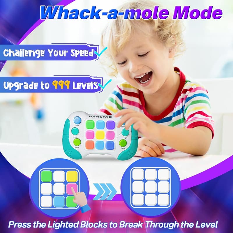 Light Up Fidget Game for Kids 8-13 | Sensory Toy Gifts