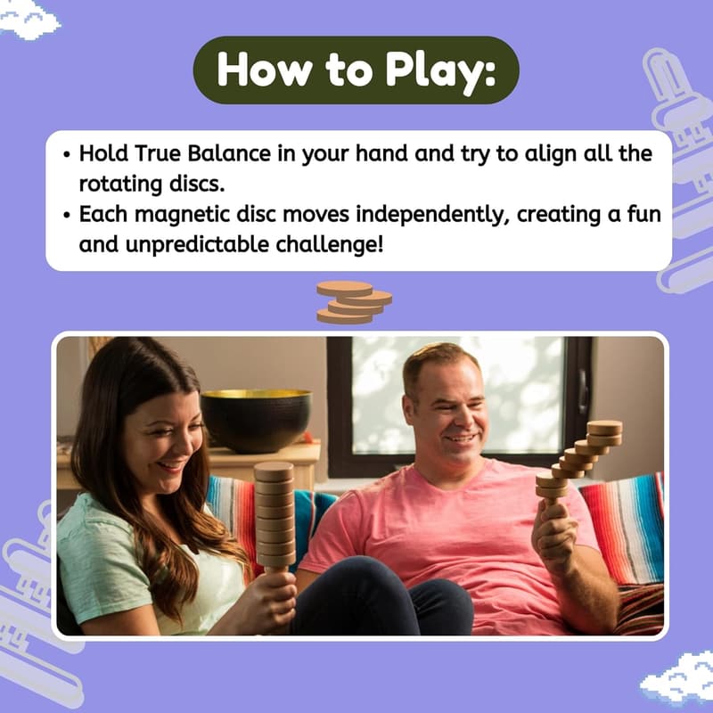 Sensory Balance Toy for Kids 4+ | Fidget for Focus & Coordination