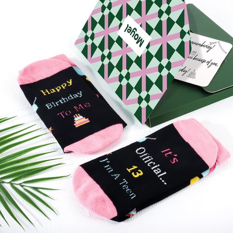 21st Birthday Fun Socks for Women - Gifts for Girls
