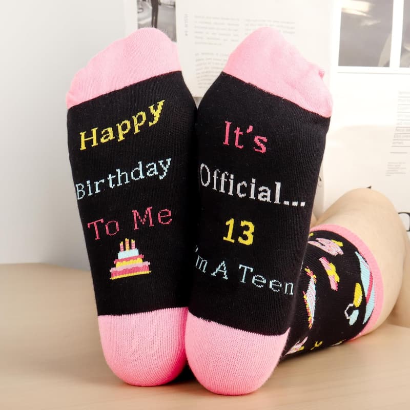 21st Birthday Fun Socks for Women - Gifts for Girls