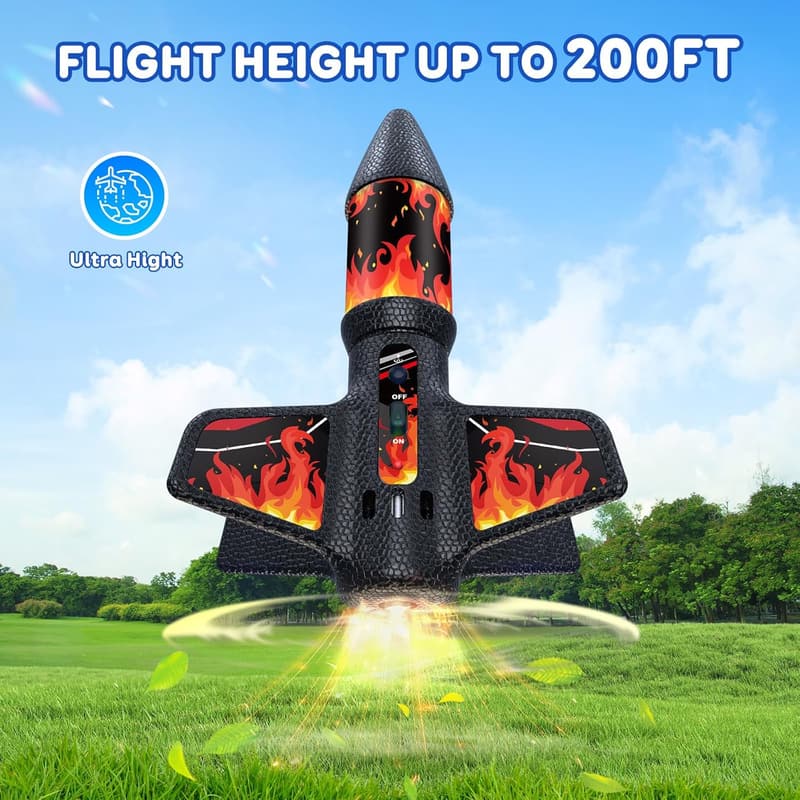 Model Rocket Launch Set - Ultra-high Flying Toy for Kids 8-12