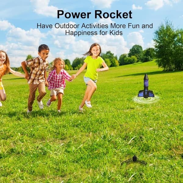 Electric Flying Rocket Launcher Toy for Kids, Ages 8-12