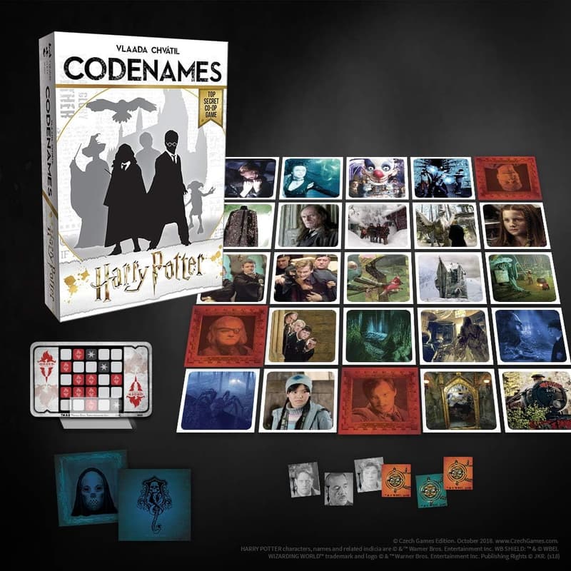 Harry Potter Codenames Board Game - Official Merchandise