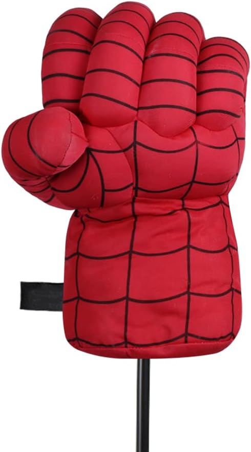 Boxing Golf Club Head Covers for Drivers & Woods, Green/Red