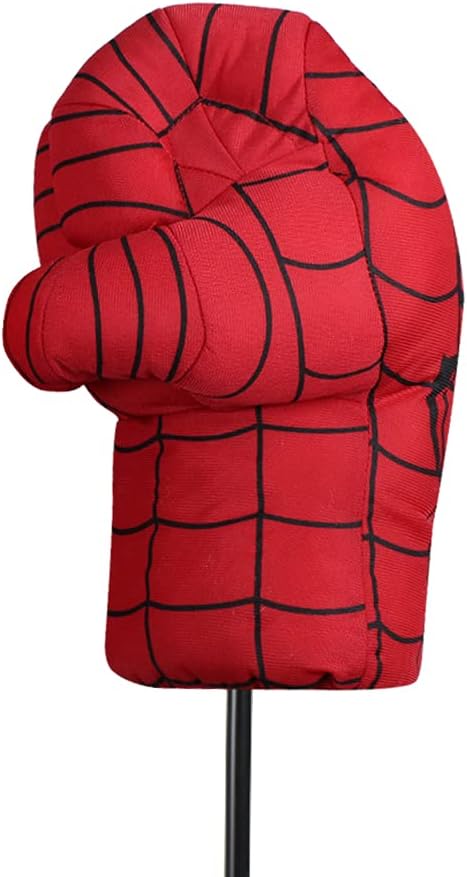 Boxing Golf Club Head Covers for Drivers & Woods, Green/Red