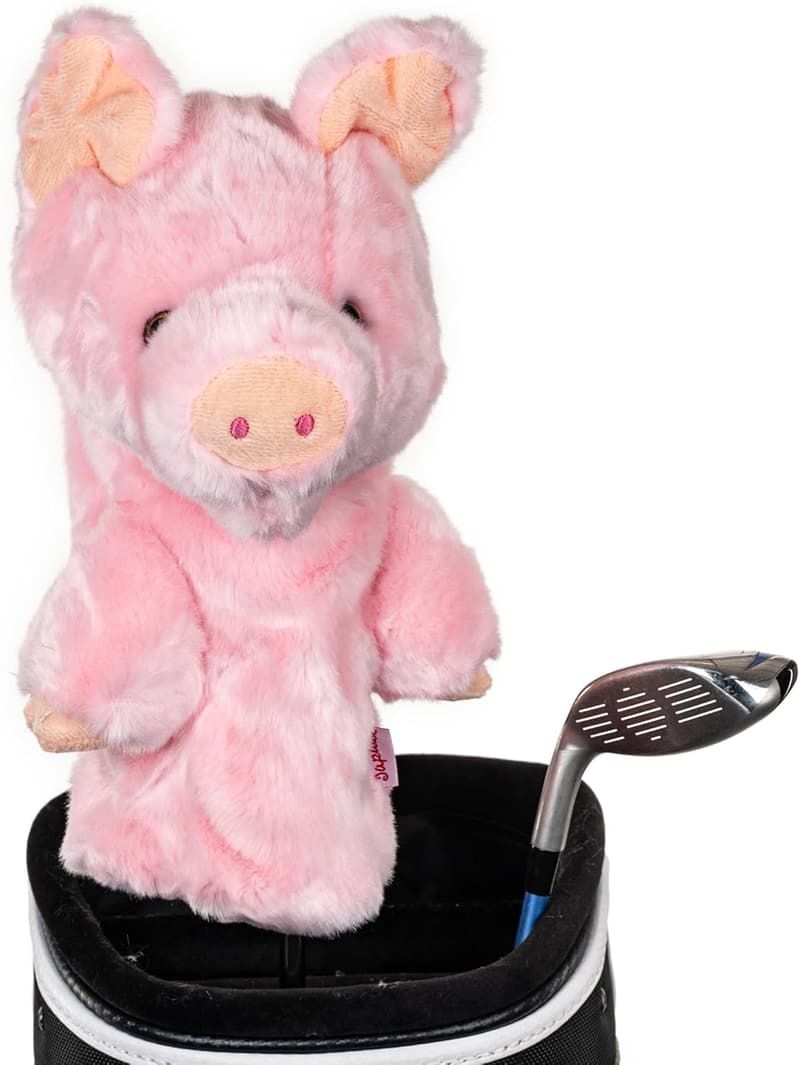 Funny Pig Driver Headcover | Premium Stylish Protection for Golf Clubs