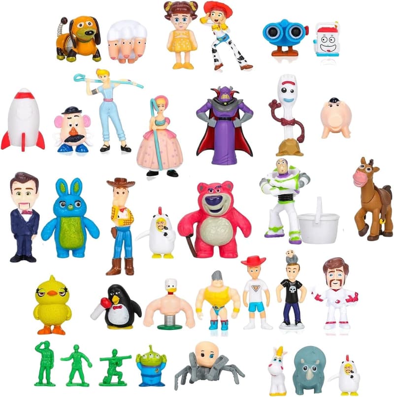 Toy Story Action Figures Set - 36 Pack (Woody, Buzz, Jessie)