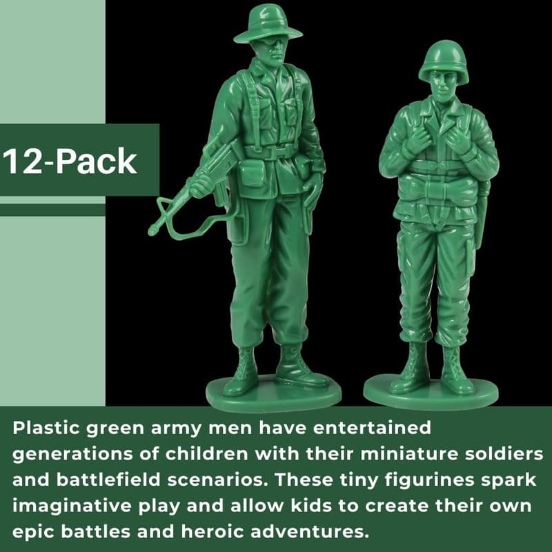 Large Toy Soldiers - 1 Dozen