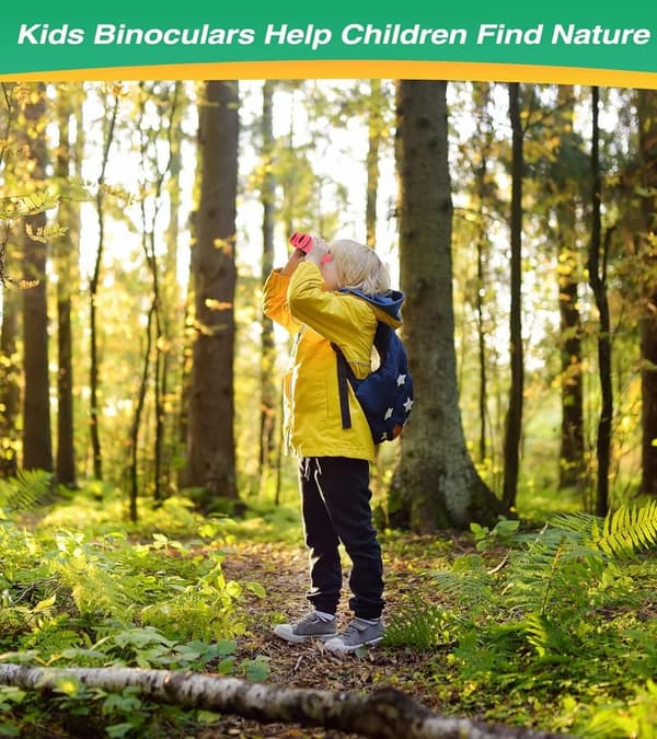 Kids' Binoculars - Outdoor Learning Toy for Ages 3-12