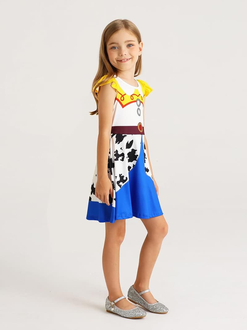 Toddler Girls Nightgown Pajamas - Princess Sleepwear Dress