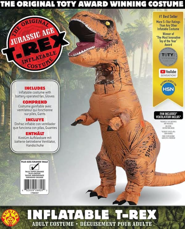 Adult Inflatable Dinosaur Costume for Halloween Party