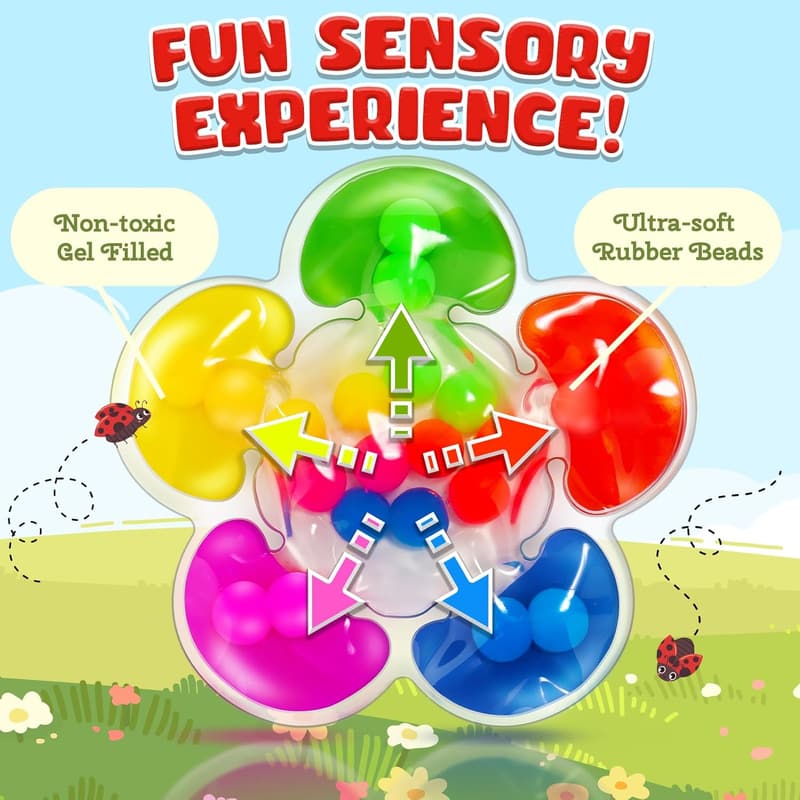Montessori Color Sorting Toy for Toddlers - Educational Sensory Game