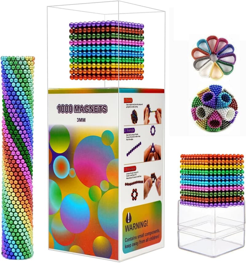 Multicolor 1001-Piece Tabletop Toy for Creative Stress Relief