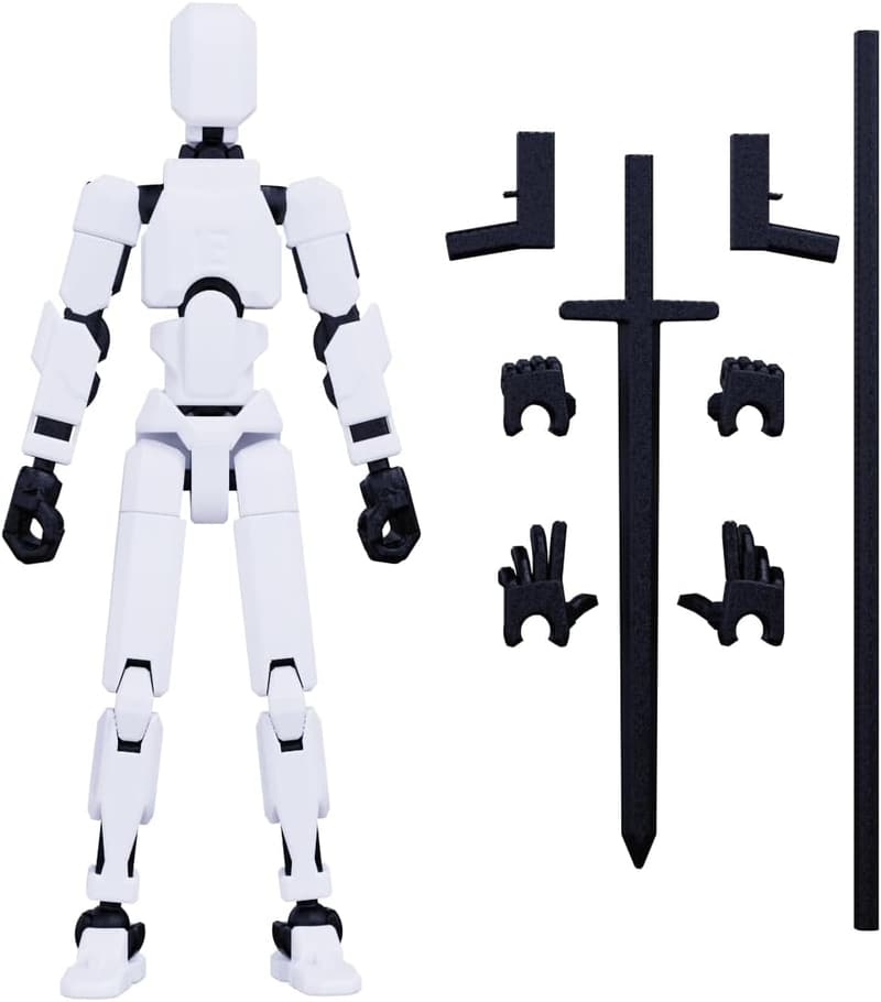 Lucky 13 Nova Titan Action Figure - 3D Printed Movable Toy