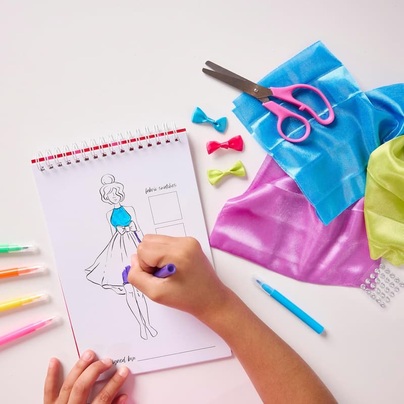 DIY Fashion Design Kit for Girls Ages 9-12