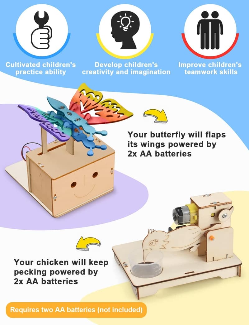 STEM Engineering Building Kits for Kids Ages 8-13