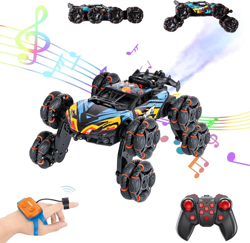 Gesture Sensing Stunt RC Car for Kids (Ages 8-13)