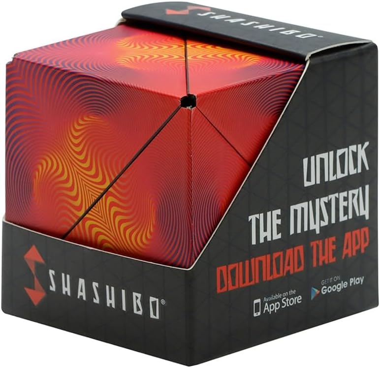 SHASHIBO Shape-Shifting Magnetic Fidget Cube - 70+ Shapes