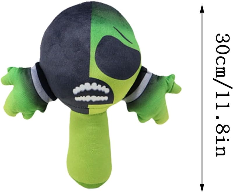 Sprunki Horror Game Plush Throw Pillow for Adults