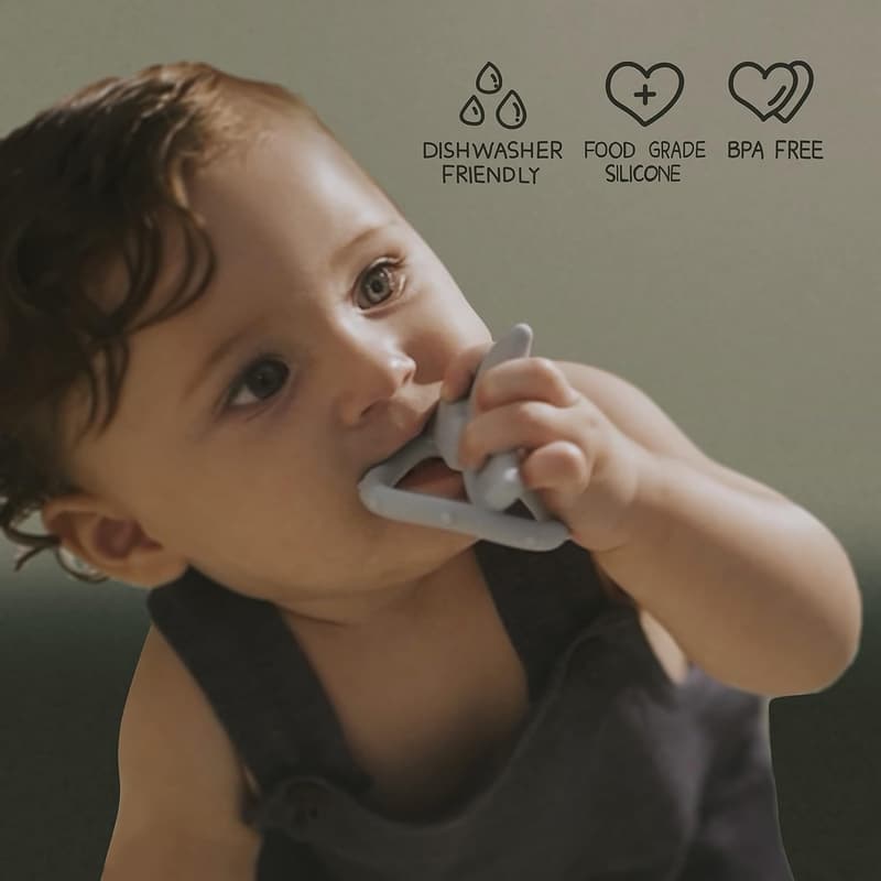 Educational Stacking Ring Teething Toy Set for Babies