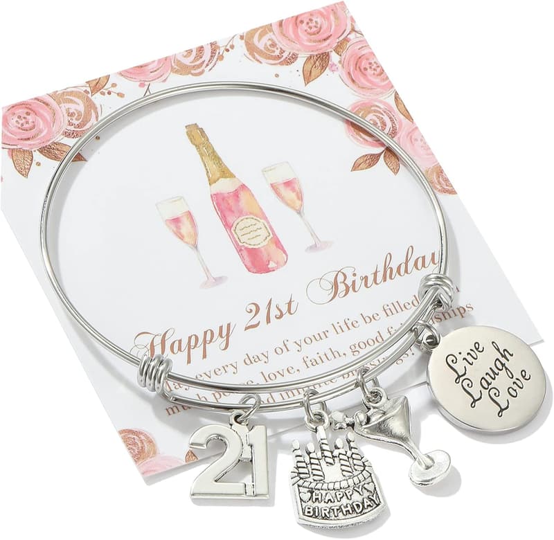 Natural Healing Crystal Bracelet - Birthday Gift for Her