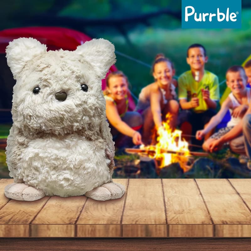 Purrble Companion - Interactive Calming Plush Toy for All Ages