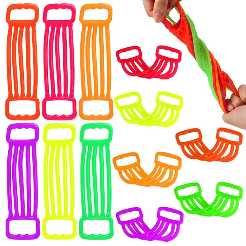 Stretchy Fidget Toys - 12 Pack Stress Relief for Kids & Adults