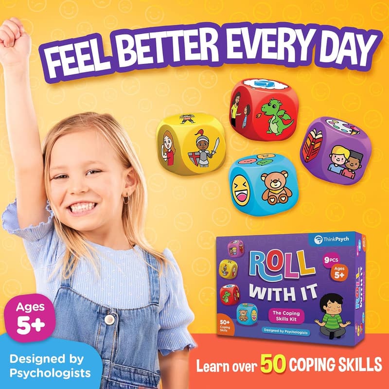 CBT Coping Skills Kit for Kids - Anger Management & Stress Relief
