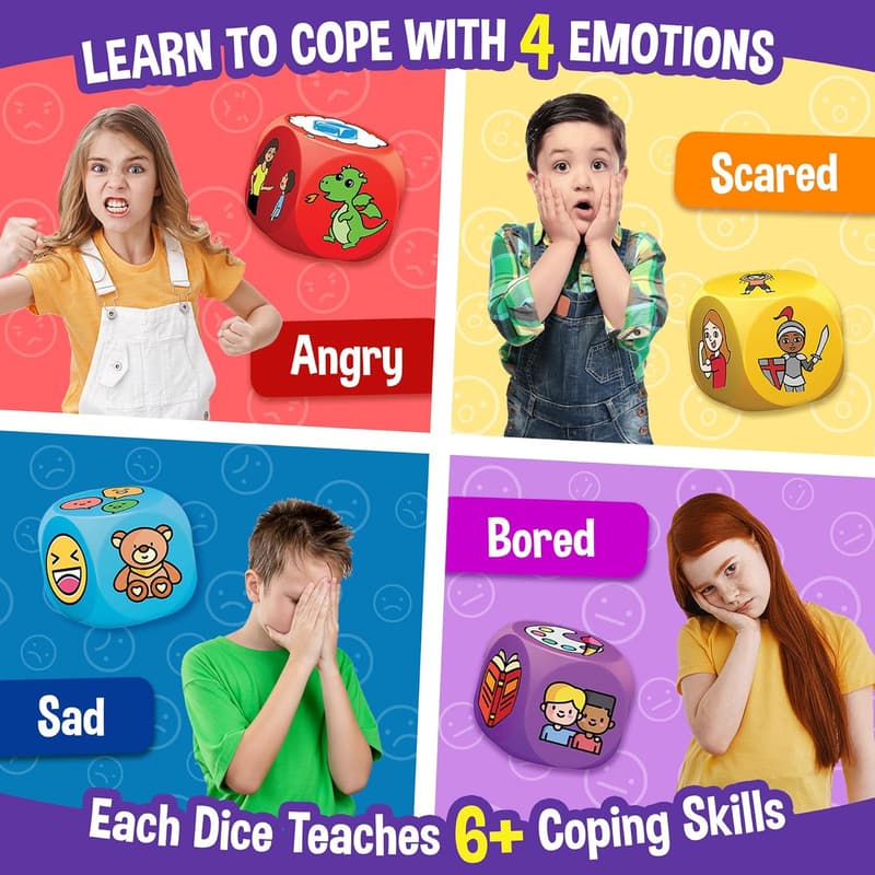 CBT Coping Skills Kit for Kids - Anger Management & Stress Relief