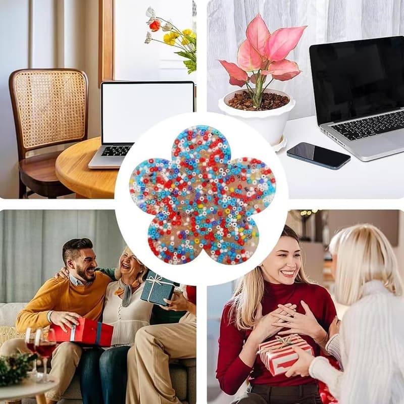 Silicone Fidget Toy Pack for Anxiety Relief & Skin Picking