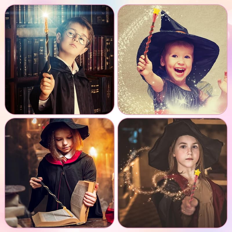 DIY Wizard Wand Making Kit - 47 Pcs for Kids' Birthday Parties
