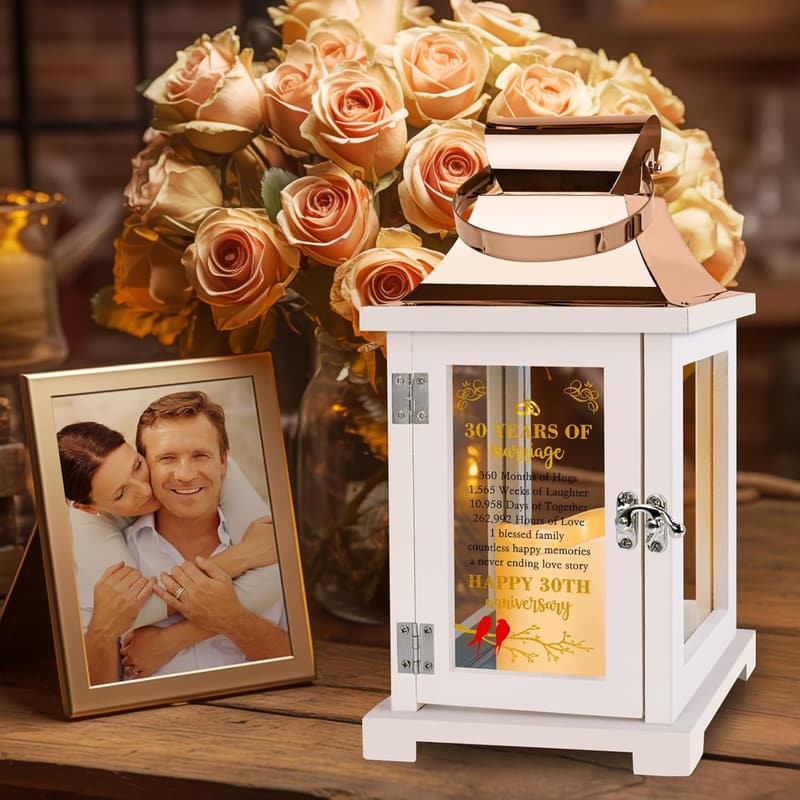 30th Anniversary Lantern for Couples - Wedding Decoration